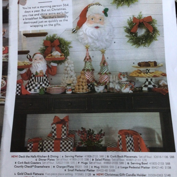 MACKENZIE-CHILDS JOLLY TIERED CAPIZ TREE Large - Picture 2 of 9